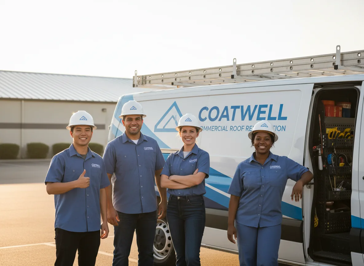 Commercial roof coating company in Peachtree City, GA